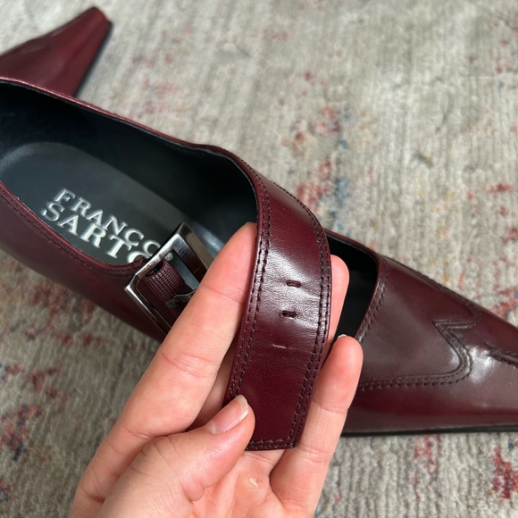 Franco Sarto Buckle Heels - Picture 9 of 12